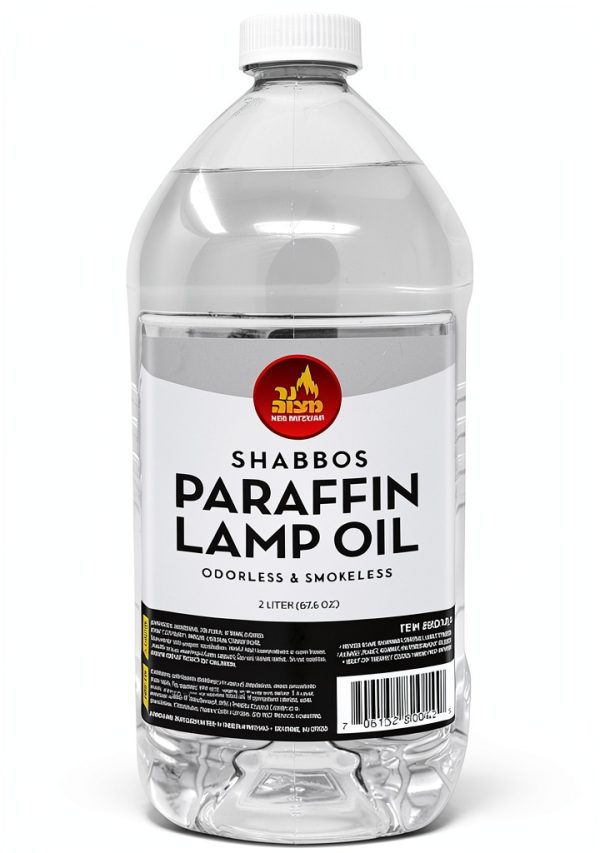 Ner Mitzvah Lamp Oil Clean Burn 2 Liter Clear Traditional-6