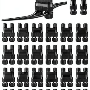 SUNVIE Low Voltage Landscape Lighting Connectors Easy-0