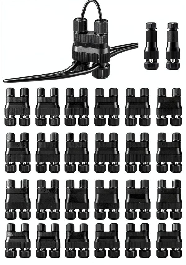 SUNVIE Low Voltage Landscape Lighting Connectors Easy-0
