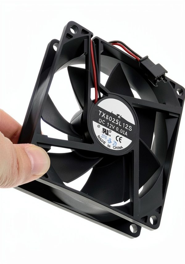 YXLKJYX TX8025L12S Quiet Cooling Fan 12V 80mm Refrigerator-5