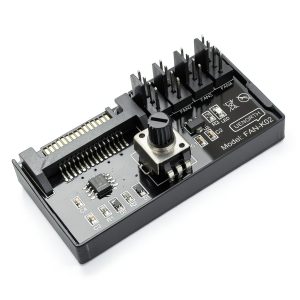 HUAREW 4 Pin PWM Fan Speed Controller Adapter PC Cooling-0