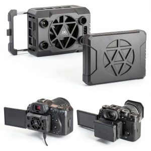 JJC Camera Cooling Fan Semiconductor Cooling Dual Power-0