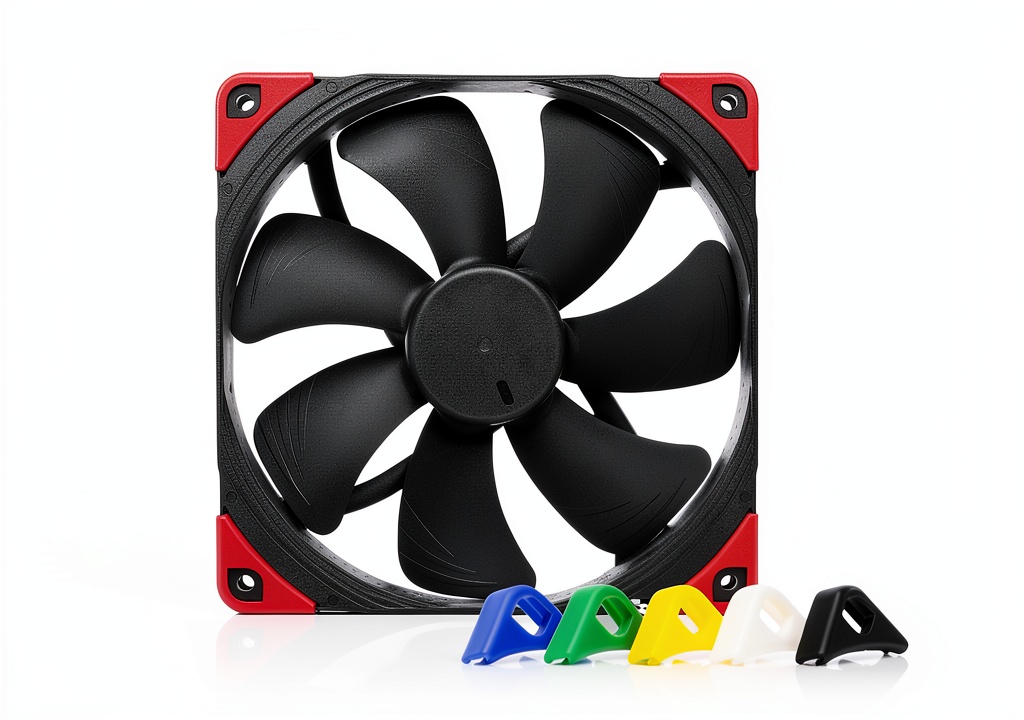 Noctua NF-A14 PWM fan installed in a computer case