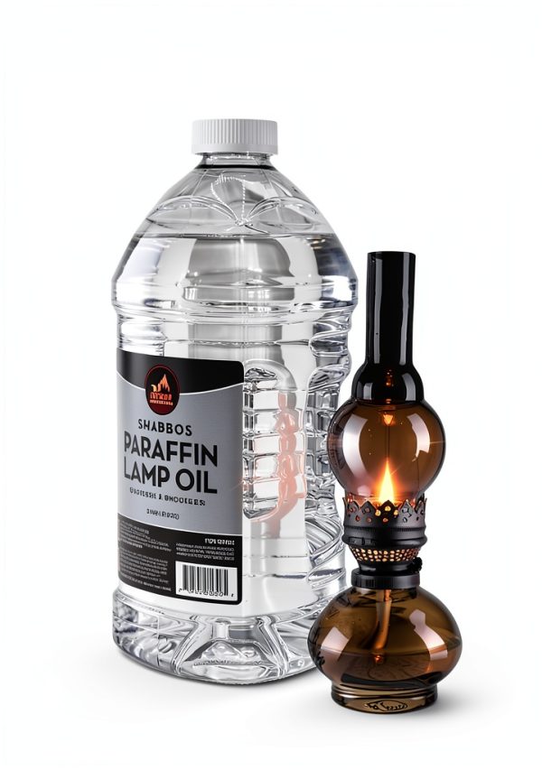 Ner Mitzvah Lamp Oil Clean Burn 2 Liter Clear Traditional-4