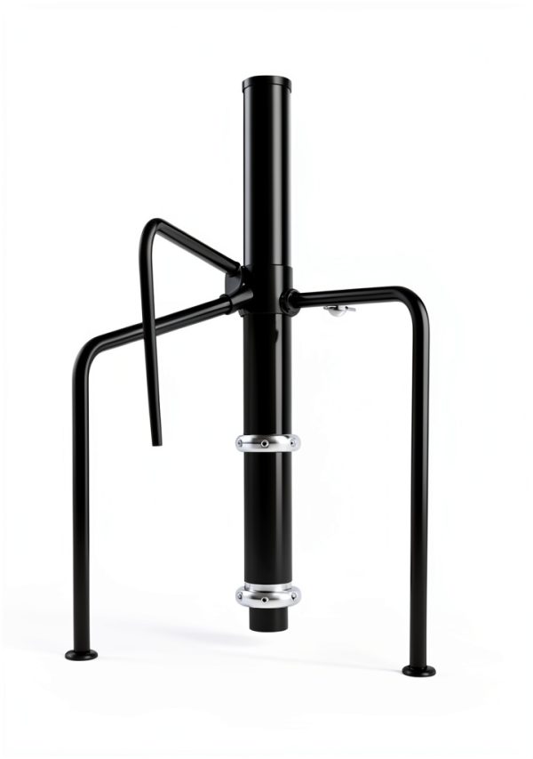LRYXEG Outdoor String Light Poles Weather Resistant Metal-1