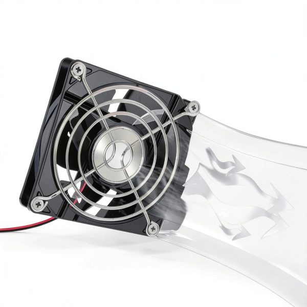 VONNST 120mm USB Quiet Cooling Fan Thermostat Control-7