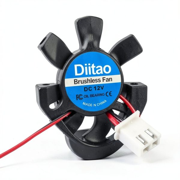 Diitao 50mm DC 12V Cooling Fan for 3D Printers Electronics-3