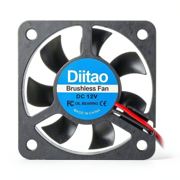 Diitao 50mm DC 12V Cooling Fan for 3D Printers Electronics-1