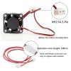 GBA-SZC 3D Printer Fan 12V 24V Cooling Fan Low Noise-2