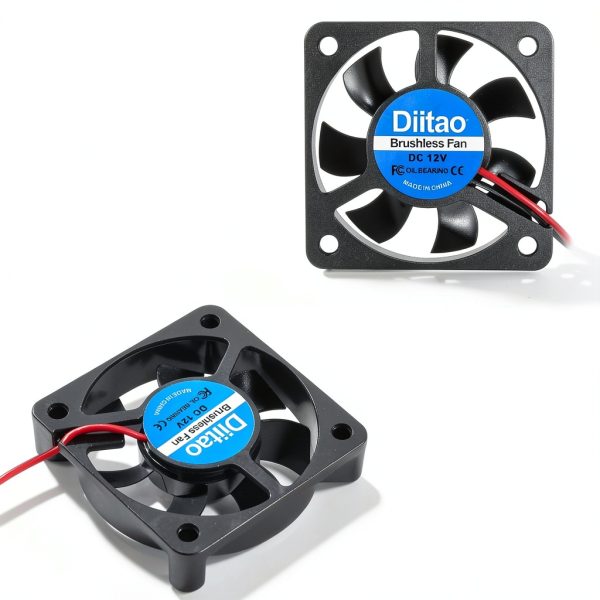 Diitao 50mm DC 12V Cooling Fan for 3D Printers Electronics-6