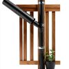 LRYXEG Outdoor String Light Poles Weather Resistant Metal-5