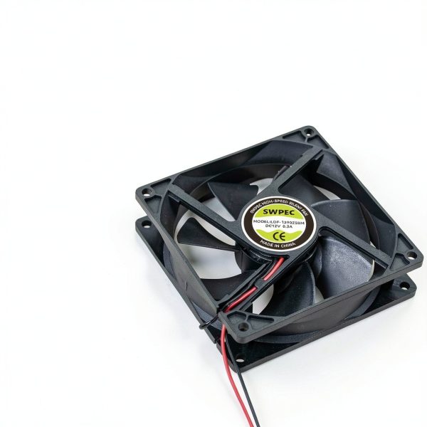 SWPEC Cooling Fan 80x80mm AC110V Metal Plastic Thermostat-3