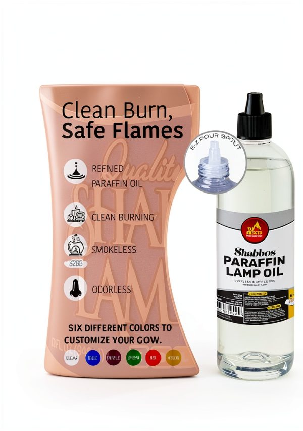 Ner Mitzvah Lamp Oil Clean Burn Smokeless Indoor Outdoor-1