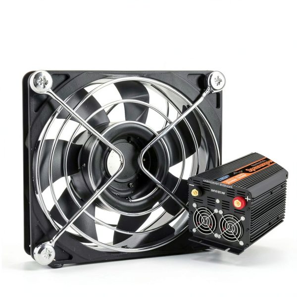 RZKKJ 80mm Cooling Fan IP56 Moisture Proof 2 Pack-2