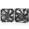 RZKKJ 80mm Cooling Fan IP56 Moisture Proof 2 Pack-0