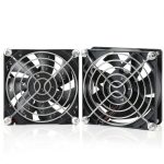 RZKKJ 80mm Cooling Fan IP56 Moisture Proof 2 Pack-0