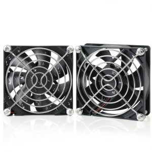 RZKKJ 80mm Cooling Fan IP56 Moisture Proof 2 Pack-0