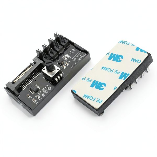 HUAREW 4 Pin PWM Fan Speed Controller Adapter PC Cooling-5