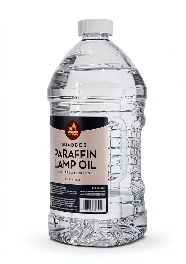 Ner Mitzvah Lamp Oil Clean Burn 2 Liter Clear Traditional-3