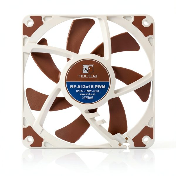 Noctua NF-A12x15 PWM Slim Fan Quiet Cooling 120mm-2
