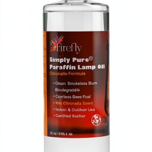 Firefly Fuel Citronella Lamp Oil Kosher Certified Clean Burn-0