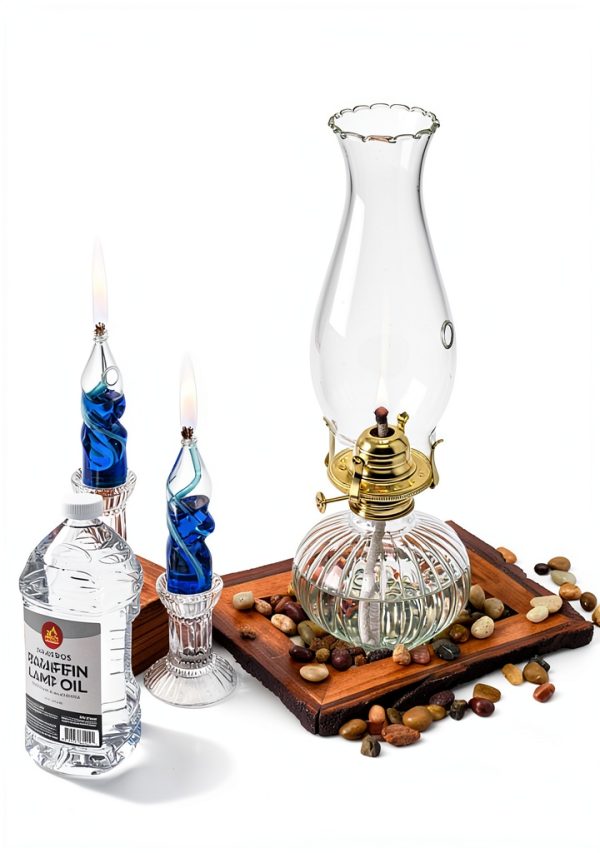 Ner Mitzvah Lamp Oil Clean Burn 2 Liter Clear Traditional-5