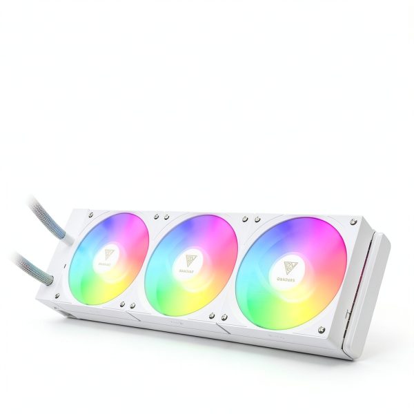 GAMDIAS CHIONE E4-360 WH Liquid CPU Cooler Digital Display-4