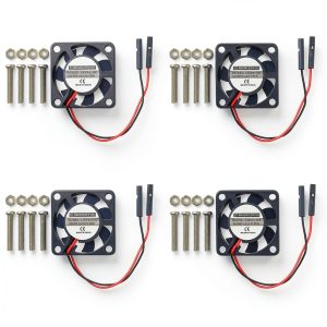 Haldzemo 3007 Fan Raspberry Pi Cooling DC 5V Black-0