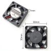 Haldzemo 3007 Fan Raspberry Pi Cooling DC 5V Black-1