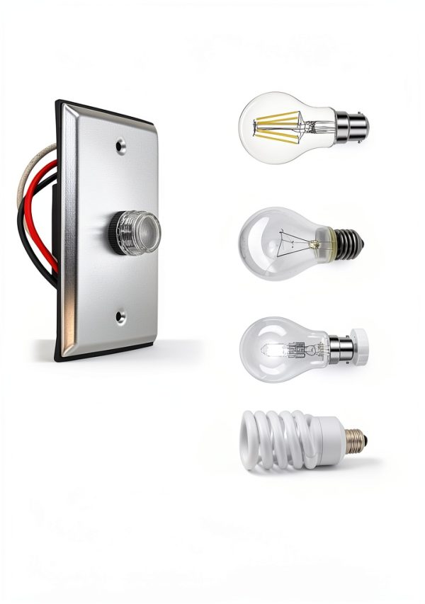 J.LUMI Photocell Outdoor Light Sensor Silver Modern-2