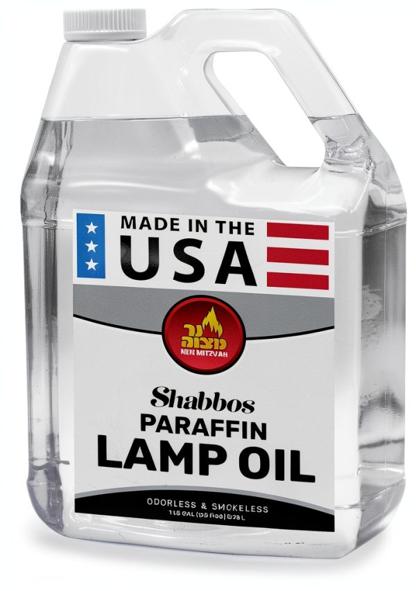 Ner Mitzvah Paraffin Lamp Oil Clean Burn Indoor Outdoor-0