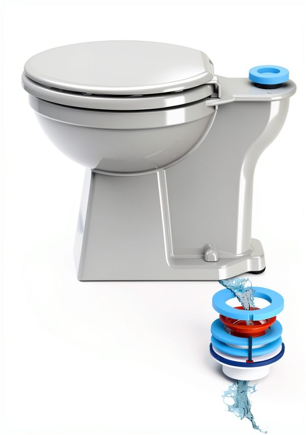 Toilet Floor Bolt Aluminum by Big Foot Bolts-3