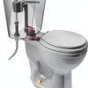 Fluidmaster Toilet Floor Bolts White Plastic-1