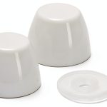 Fluidmaster Toilet Floor Bolts White Plastic-0