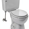 Plumb Pak Toilet Bolt Caps White Plastic Push On-3