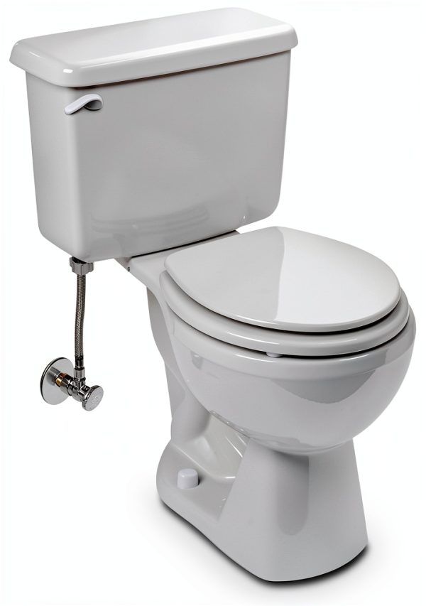 Plumb Pak Toilet Bolt Caps White Plastic Push On-3
