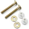 Alamic Toilet Seat Bolts Iron Plastic Heavy Duty-2