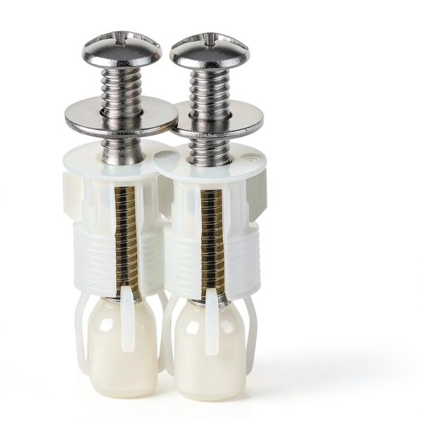 Stainless Steel Toilet Seat Bolts Kit by TreaZieo-3