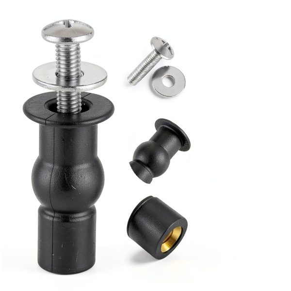Stainless Steel Toilet Seat Bolts Kit by TreaZieo-2