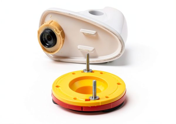 Gtziqa Toilet Bolt Kit 16pcs White/Gold Floor Flange Repair Set-3