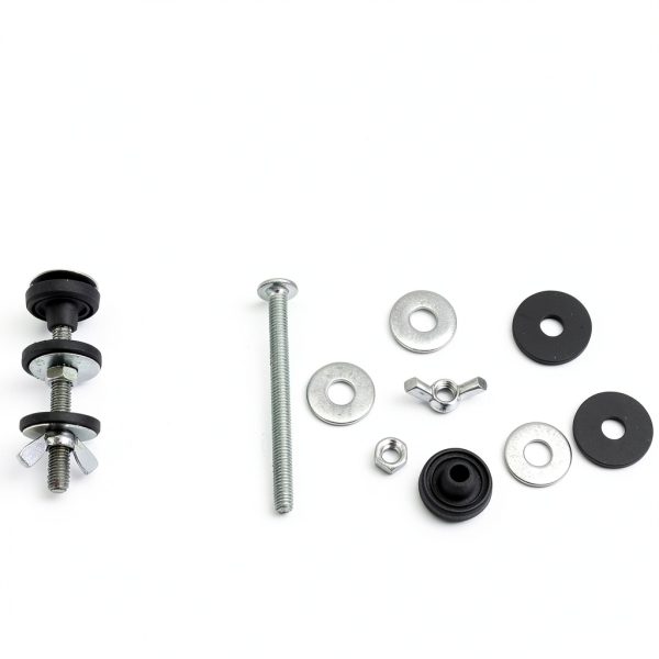 20 MULE TEAM Universal Toilet001 Bolt Kit Metal & Rubber Gaskets-2