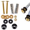 Hibbent Toilet Floor Bolt Set Rubber Grommets-4