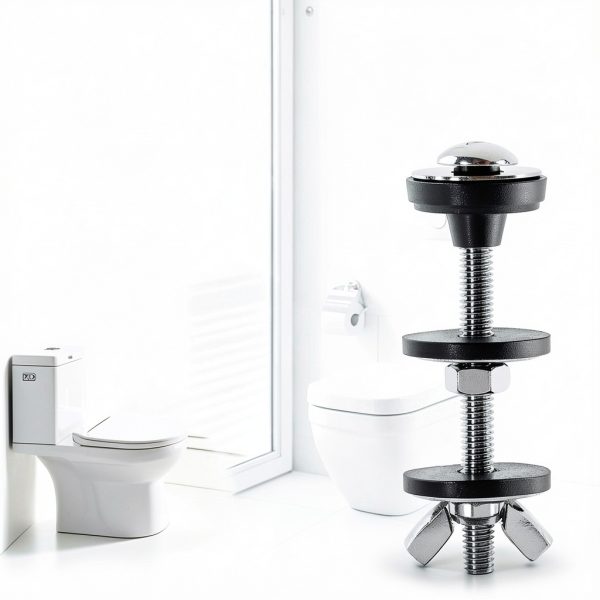 Toilet Tank Bolts Qicrdvi M6 Stainless Steel Set with Washers and Nuts-2