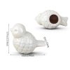 Ceramic Toilet Bolt Cover Set SynHHergyx Bird Design Install 2 Pack-1