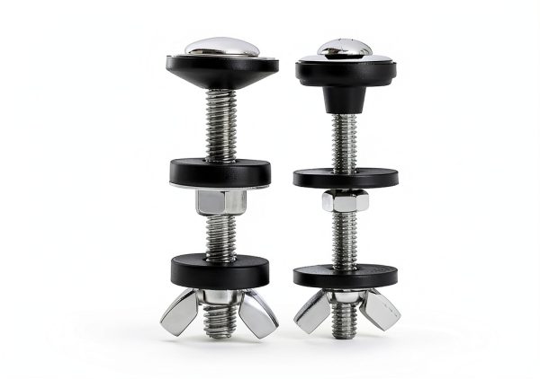 Toilet Tank Bolts Qicrdvi M6 Stainless Steel Set with Washers and Nuts-3