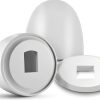 Blulu Plastic Toilet Bolt Cap 16pcs White Round 1.45in Universal-6