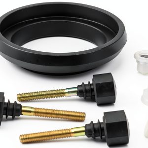 Mansfield 2 Inch Toilet Bolt Kit Rust Free Rubber Heads 7 Piece Set-0