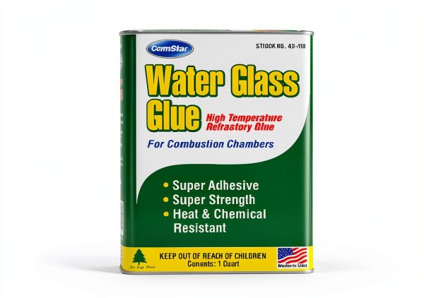 ComStar Water Glass Glue 1 Quart (Model 40-410) High‑Temp Water-4