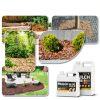 128oz Strong Mulch Glue, Rock Glue for Landscaping, Fast-Dry Gravel Binder,Landscape Lockdown Sticky Adhesive Spray Easily Holds Rubber, Stone, Pebble, Pea Gravel Mulch Anchor for Indoor, Outdoor-6