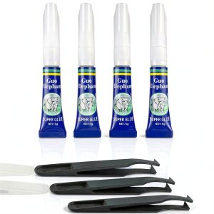 Aquarium Glue Veythor 6Pcs Instant Coral Adhesive Quick Dry Waterproof-0